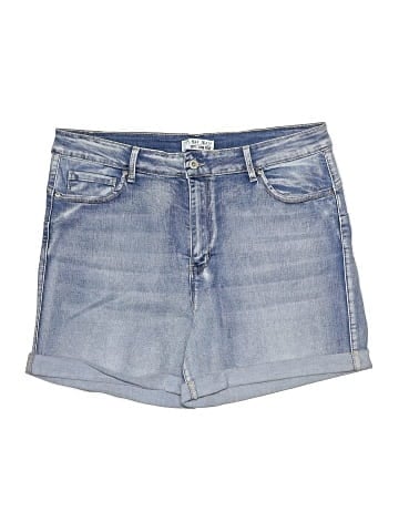 Wax Jean Denim Shorts (view 1)
