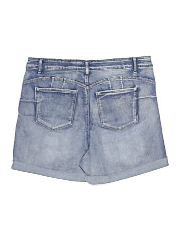 Wax Jean Denim Shorts (view 2)