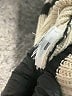 Hollister Stripes Ivory Tan Turtleneck Sweater Size S - photo 8