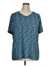 Reel Legends Tweed Blue Active T-Shirt Size 1X - photo 1