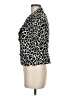 Larry Levine Animal Print Black Blazer Size M - photo 5