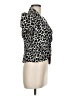 Larry Levine Animal Print Black Blazer Size M - photo 4