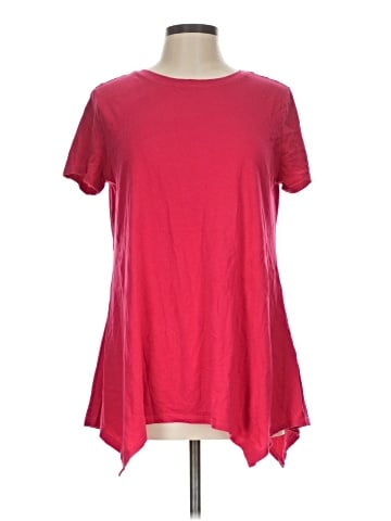 New York & Company Short Sleeve T-Shirt (view 1)