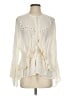 IRO 100% Viscose Ivory Long Sleeve Blouse Size EU (FR) 34 / US 2 - photo 1