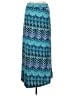 Jonathan Martin Chevron-herringbone Blue Casual Skirt Size M - photo 2