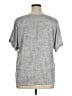 Dept222 Gray Short Sleeve Top Size 1X - photo 2