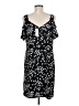 Roz & Ali Stars Black Casual Dress Size M - photo 2