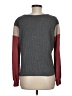 Paper Crane Chevron-herringbone Burgundy Pullover Sweater Size M - photo 2