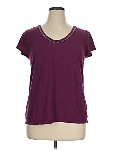 Ann Taylor LOFT Outlet Short Sleeve T-Shirt (view 1)