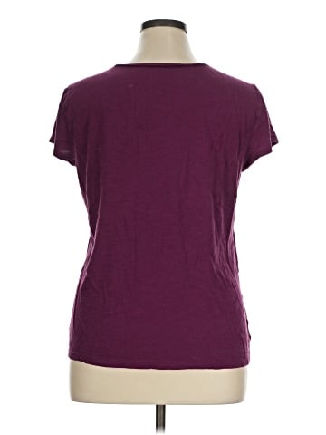 Ann Taylor LOFT Outlet Short Sleeve T-Shirt (view 2)