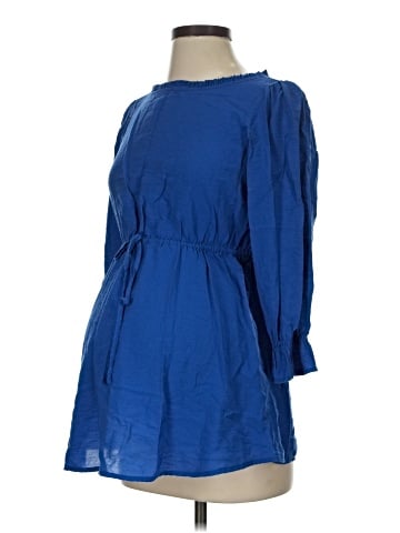 Isabel Maternity 3/4 Sleeve Blouse (view 1)