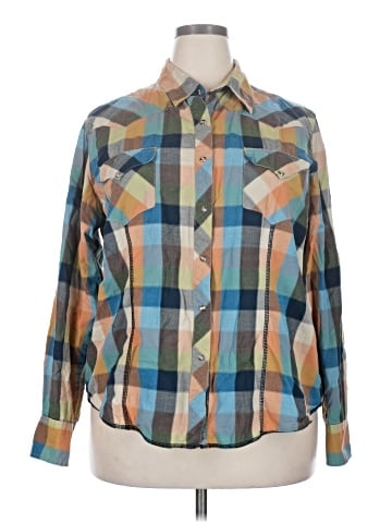 Roper Long Sleeve Button-Down Shirt (view 1)