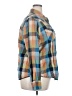 Roper 100% Cotton Plaid Blue Long Sleeve Button-Down Shirt Size 2X - photo 4