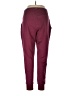 GAIAM Solid Burgundy Casual Pants Size L - photo 2
