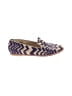 Matt Bernson Chevron-herringbone Purple Flats Size 8 - photo 1