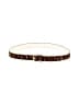 Boden 100% Leather Animal Print Brown Leather Belt Size Sm - Med - photo 1