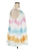 BLOOMCHIC Tie-dye White Sleeveless Blouse Size 18 - photo 4
