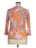 Chaps Orange 3/4 Sleeve Top Size XL - photo 2