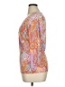 Chaps Orange 3/4 Sleeve Top Size XL - photo 5