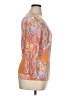 Chaps Orange 3/4 Sleeve Top Size XL - photo 4