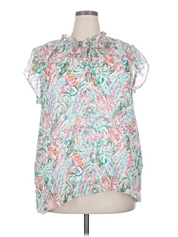 Cato Short Sleeve Blouse (view 1)