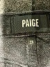 Paige Black Denim Shorts Size 25 waist - photo 3