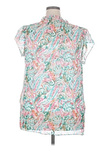 Cato Short Sleeve Blouse (view 2)