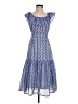 Oliphant 100% Cotton Blue Cocktail Dress Size XS - photo 1