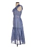 Oliphant 100% Cotton Blue Cocktail Dress Size XS - photo 5