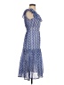 Oliphant 100% Cotton Blue Cocktail Dress Size XS - photo 4