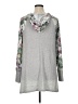 Cato Floral Gray Pullover Hoodie Size XL - photo 2