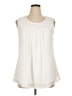 Timeson 100% Polyester Ivory Sleeveless Blouse Size XL - photo 1