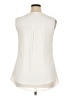 Timeson 100% Polyester Ivory Sleeveless Blouse Size XL - photo 2