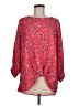 Gibson Red 3/4 Sleeve Blouse Size M - photo 1