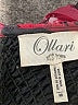 Ollari 100% Polyester Burgundy Sleeveless Blouse Size M - photo 7