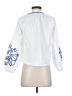 Magaschoni 100% Cotton White 3/4 Sleeve Blouse Size S - photo 2