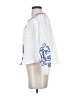 Magaschoni 100% Cotton White 3/4 Sleeve Blouse Size S - photo 5