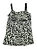 Longitude Animal Print Black Swimsuit Cover Up Size 16 - photo 1