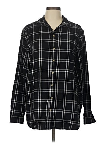 Jachs Girlfriend Long Sleeve Button-Down Shirt (view 1)