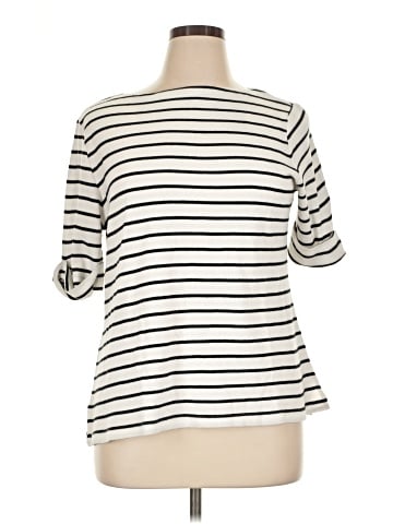 Karen Scott 3/4 Sleeve T-Shirt (view 1)