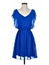 Gianni Bini 100% Polyester Solid Blue Cocktail Dress Size S - photo 1