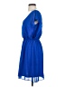 Gianni Bini 100% Polyester Solid Blue Cocktail Dress Size S - photo 5