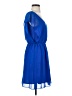 Gianni Bini 100% Polyester Solid Blue Cocktail Dress Size S - photo 4