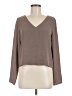 Babaton 100% Polyester Brown Long Sleeve Blouse Size M - photo 1
