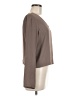 Babaton 100% Polyester Brown Long Sleeve Blouse Size M - photo 4