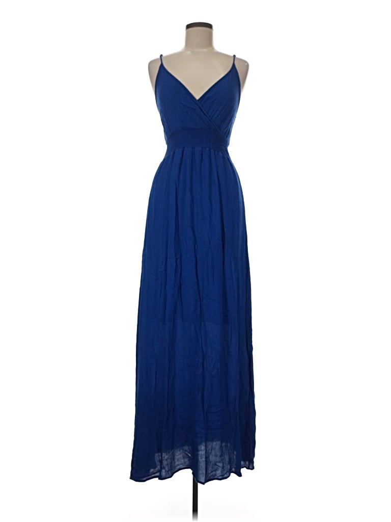 Pre-owned West Kei Cocktail Dress In Blue