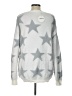 Macaron Stars Silver Pullover Sweater Size L - photo 2