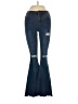 Bamboo Hearts Blue Jeans Size 0 - photo 1