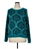 Fever Paisley Teal Pullover Sweater Size XL - photo 1