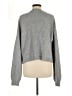 BP. Solid Stripes Gray Pullover Sweater Size M - photo 2